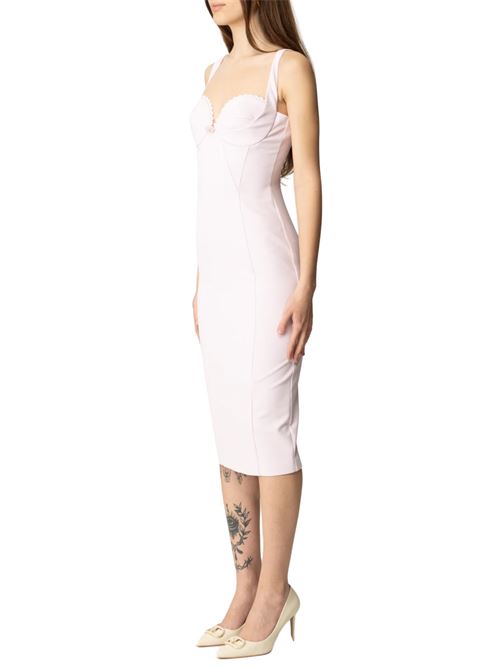 Abito rosa in poliestere Elisabetta Franchi | AB85052E2544